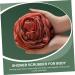 Beavorty Rose Body Scrub Set for Women - 3pcs Flower Bath Scrubs, Loofah Sponge, Exfoliating Balls - Buy Online on GoSupps.com