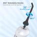 Water Flosser Replacement Tips - 3 PCS Black Standard for Mospro Nicwell Nicefeel INSMART & Oralfree - Buy Online on GoSupps.com