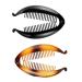 Banana Clip 2pcs Banana Hair Clip Fish Clips Combs Wide Long Hair Clips Fish Grip Slide 14 * 6.4cm for Women