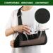 Arm Sling Shoulder Immobilizer for Torn Rotator Cuff - Medical Brace for Elbow & Wrist Injuries Left & Right Arm Men & Women - Support for Fractures Dislocations & Strains - Buy Online on GoSupps.com