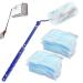 Long Handled Duster Fluffy Dusters Refills 21PCS Disposable Anti-Static Dusters Refill with Extendable Handles Replacement Dusters for Cleaning for Car Table