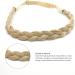 Yamel Braid Headband Adjustable Braided Hairband Mix Blonde Headbands for Women Synthetic Hair Plait Hairband Braided Headband Elastic - Buy Online on GoSupps.com