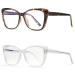 Maxjuli Cat Eye Blue Light Blocking Glasses Women,Fake Glasses with Cute Nerd Frame Computer Glasses 2 Pack 6011 Translucent+tortoise