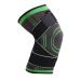 Knee Brace, 3D Knee Compression Sleeve, Knee Pads, BCDshop Knee Support Protector for Arthritis, Running, Biking, Sports, Joint Pain Relief (XL, Green) X-Large Green