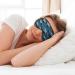 Many Sea Turtle Blue Print Unisex Sleep Mask | Double-Sided Eye Mask for Sound Sleep & Skin Care | International Shipping Available - Buy Online on GoSupps.com