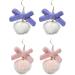 Feyley Exaggerated Bowknot Earrings | Chic Plush Ear Jewelry for New Year's & Birthday Gifts - Buy Online on GoSupps.com