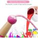 Kids 7ft Adjustable Cotton Skipping Rope with Wooden Handle - Pink - Buy Online on GoSupps.com