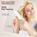 Portable Mini Hair Straightener Brush USB Rechargeable 5200MAH - Anti-Scald 2 in 1 Straightener Comb - White - for Women & Men - Buy Online on GoSupps.com
