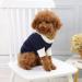 Warm Dog Hooded Sweater for Small Dogs - Thick Winter Hoodie (Marineblau-XL) | Cozy Puppy Clothing - Buy Online on GoSupps.com