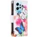 VQWQ Mobile Phone Case for Xiaomi Redmi Note 12 4G - Protective Leather Flip Cover with Zipper Compartment & Magnetic Closure - Stylish 2 Butterfly Design - Buy Online on GoSupps.com
