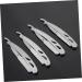 Alipis Vintage Razor Set for Men | 4-Piece Stainless Steel Razor Holder | Old-Fashioned Hairdressing Tool - Buy Online on GoSupps.com