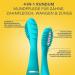 Foreo Issa Mini 3 Summer Sky | Electric 4-in-1 Toothbrush Medical Silicone & PBT Bristles Interchangeable Head USB Charging 2-Year Guarantee - Shop Now! - Buy Online on GoSupps.com