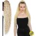 CAROL Ponytail Extension Curly Hair 70cm (613 Platinum Blonde) - Buy Online on GoSupps.com