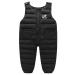 Panegy Snow Pants Kids Toddler Winter Bib Snowsuit Water-Resistant Windproof Puffer Snowboard Overalls Insulated Ski Clothes 9 Months-6 Years 9-12 Months Black