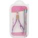 Cuticle Pusher Nail Polish Remover Set with Scraper and Cleaner Professional Stainless Steel Manicure Tools for Women - Buy Online on GoSupps.com