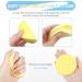 120 Pieces Compressed Facial Sponges - Professional Makeup Removal Exfoliating Spa Cleaning Sponges (Yellow Pink Blue - Buy Online on GoSupps.com