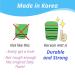 Korean Big Exfoliating Mitt and Body Towel Set (3pcs) - Large Size Scrubber for Dead Skin Removal in Green, Blue, Yellow - Buy Online on GoSupps.com