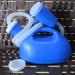 AOSHITU Male Bed Urine Bottles 2000mL Portable Urinal for Men Pee Bottle Collector with 1.3M Tube Blue - Buy Online on GoSupps.com