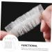 minkissy 1 Set portable suite white earmuffs tool kit gloves applicator bleach bleach kit Hair oil salon hair dyeing tool shower cap tool hair dye set Accessories hair applicator tool 6.9x4.8cm White - Buy Online on GoSupps.com
