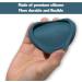OHMO 2 Pack Dark Blue Cat Food Can Lids - Silicone Covers for 2.5 oz Cans (3 oz) | Small Size - Pet Food Can Lids - Buy Online on GoSupps.com
