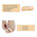 6pcs Toe Corrector Wraps - Elastic Soft Finger Hammer Toe Straightener Separator for Foot Care - Buy Online on GoSupps.com