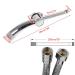 Hand Bidet Sprayer with 59 Inch Hose - Perfect for Personal Hygiene Diaper Cleaning & Pet Care - Silver Finish - Buy Online on GoSupps.com