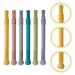 iplusmile 6pcs Teething Tube Baby Chewy Straw Toy - Silicone Molar Teether Set - Buy Online on GoSupps.com