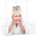 Didiseaon Heart LED Mirror 6 Pcs Dry Hair Cap Coral Fleece Shower Cap Mild Fast Drying Cap - Buy Online on GoSupps.com