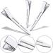 Mbsomnus 80pcs Hair Clips for Styling 2.2 Inch Pin Curl Clips Sectioning Hair Clips Metal Hairdressing Clips Silver Alligator Curl Clips Duckbill Hair Roller Clips No Crease for Women Girls Silver-80pcs - Buy Online on GoSupps.com