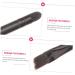 CANIGHT 10 Pcs Eye Shadow Brush Eye Makeup Blush Makeup Brush Dual Sides Eyeshadow Applicator Black Nylon - Buy Online on GoSupps.com