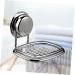 Ciieeo 1pc Box Bathroom Soap Holder Rustproof Stainless Steel Wall Shower Soap Dish Suction Cup Soap Holder Rack Soap Dish for Shower Wall Soap Holder Soap Dish Holder Hanging Soap Box - Buy Online on GoSupps.com