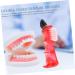 JECOMPRIS 20-Pack Portable Toothbrushes for False Teeth | Mini Brushes for Women | Microburst Holder & Partial Dignity | Assorted Colors - Buy Online on GoSupps.com