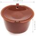 Tutoy 2pcs Coffee Machine Capsules Dolce Gusto Refillable Reusable Coffee Emohome - Buy Online on GoSupps.com
