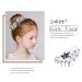 IYOU Princess White Flower Headpiece - Pearl & Crystal Bridal Wedding Hair Accessories for Flower Girls - Buy Online on GoSupps.com