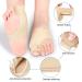 Bunion Corrector & Relief Sleeve - Hallux Valgus Guard for Women, Men - Toe Separator Spacers - Buy Online on GoSupps.com