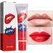 Peel Off Lip Gloss Stain Amazing Waterproof Liquid Lipstick Tear Off Lips Non-Stick Long Lasting Lip Gloss For Women - Buy Online on GoSupps.com