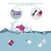 OOCOME 4 in 1 Women Bikini Trimmer & Electric Shaver - Rechargeable & Painless Hair Removal for Bikini Area, Nose, Armpit, Eyebrow & Facial - Buy Online on GoSupps.com