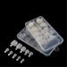 100 Pieces Acrylic Full Cover Toenail Tips - Wrong Toenail Solutions for Perfect Pedicures | International Shipping - Buy Online on GoSupps.com