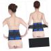 FRCOLOR Adjustable Waist Support Belt - Lumbar & Athletic Support for Fitness | Breathable & Comfortable Black Gym Protection - Buy Online on GoSupps.com