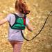 Toddler Leash with Anti Lost Wrist Link - Black Baby Backpack Child Harness - Buy Online on GoSupps.com