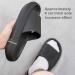 Unisex Pillow Slippers - Soft EVA Massage Foam Sandals, Non-Slip & Quick Drying - Black Open Toe Home Slippers for Women and Men (Khaki, 9-10 Women/7-8 Men) - Buy Online on GoSupps.com