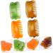 Hapinary 4-Piece Massage Comb Set | Resin Hairbrush & Head Massager for Relaxation & Scalp Stimulation - Buy Online on GoSupps.com