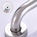 Professional Home Cares Bathroom Support Stainless Steel Handle Secure Mounting Handle for Elderly & Mobilities Impaired - Buy Online on GoSupps.com