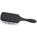 Wet Brush Paddle Detangler Hair Brush - Black, Soft Bristles - Men, Women, Kids - All Hair Types - Blackout - Buy Online on GoSupps.com
