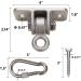 304 Stainless Steel Heavy Duty Swing Hangers Set of 2 - Mounting Hardware Included - Buy Online on GoSupps.com