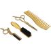 Hair Cutting Scissors Set Stainless Steel Barber Hairdressing Scissors Set Haircut Shears Kit for Beginner Professional - Buy Online on GoSupps.com