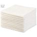 Sichler Beauty Microfiber Cloths - 10 Pack Facial Care Towels | White 30x30cm Microfiber Washcloths for Face Cleaning - Buy Online on GoSupps.com