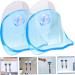 Doitool 2-Pack Razor Holder Shower Hooks - Bathroom Accessories & Suction Hooks for Razor & Bathrobe - Durable Plastic Wall Hangers - Buy Online on GoSupps.com