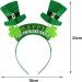 QCZJ St Patrick's Day Headbands Irish Shamrock Headband St Patricks Head Hat Toppers Accessories for St Patrick's Day Parties Photos Booth- St Patrick's Day Accessories - Buy Online on GoSupps.com