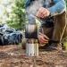 Solo Stove Solo Pot 900 - Lightweight Stainless Steel Backpacking Pot | Fast Water Boiling | Volume Markings & Pour Spout - Buy Online on GoSupps.com